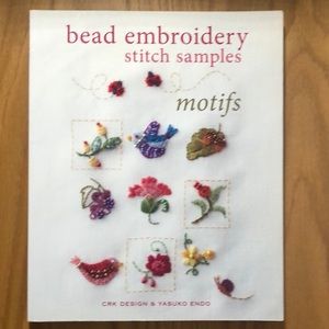 Bead Embroidery stitch samples motifs COLLECTOR YASUKO ENDO